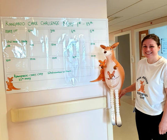 Royal Alexandra Hospital, in Paisley, Scotland Celebrates Kangaroo Care Day!