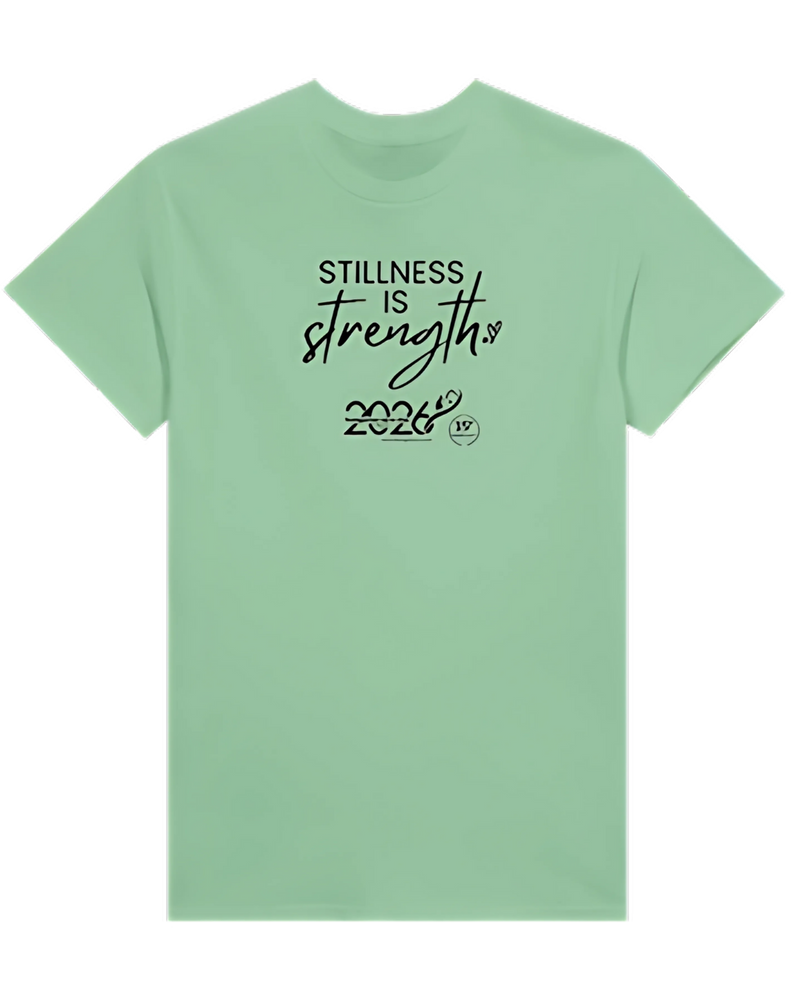 🌿 “Stillness is Strength” – Official Kangaroo Care Day T-Shirt (Green)