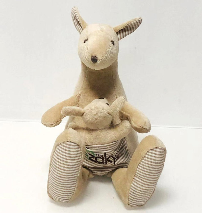 The Zaky® ROO - 8 inch tall Kangaroo-Joey plush toy