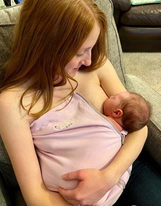 The Zaky ZAK®, The Skin-to-Skin (Kangaroo) Safety Care and Breastfeeding Support for babies weighing 1-15 lbs.