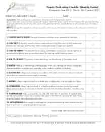 Quality Control for Positioning and Safety during Kangaroo Care - 10 point checklist - ENGLISH/SPANISH/FRENCH (Free download)