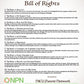 NICU Baby Bill of Rights by NICU PARENT NETWORK (NPN) (free download includes English, French, Italian, Spanish))
