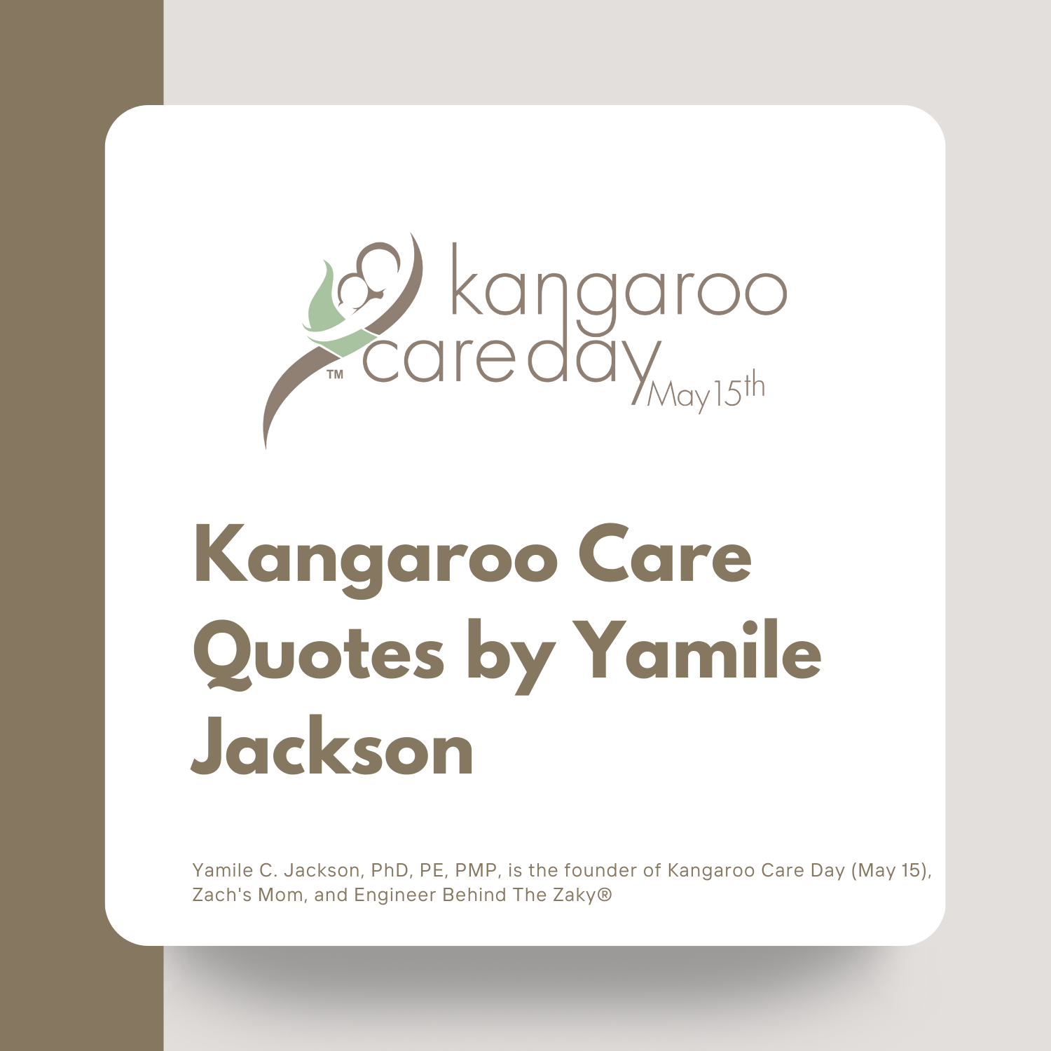 58 Quotes About Kangaroo Care by Yamile Jackson – Int'l Kangaroo Care ...