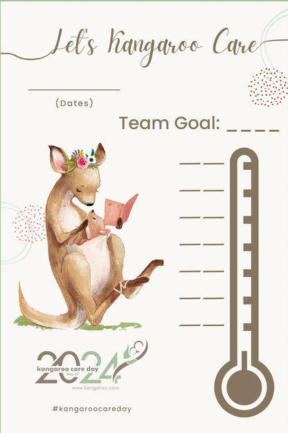 2024 Poster Kangaroo-a-thon Goal Tracker