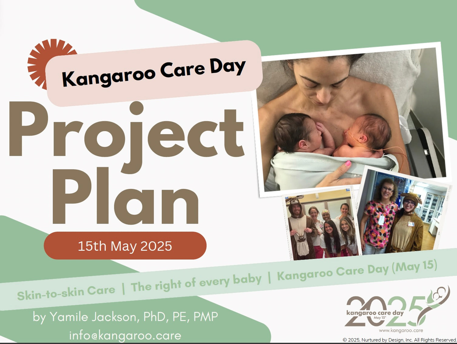 Kangaroo Care Day Celebration Project Plan, Kangaroo-a-thon instructions: Five Phases (Free Download)
