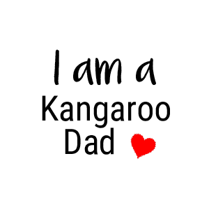 100 Round Stickers/Labels about Kangaroo Care and Kangaroo Care Day (0.75 inch diameter)