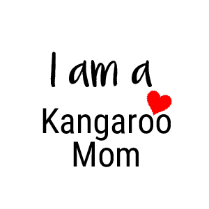 100 Round Stickers/Labels about Kangaroo Care and Kangaroo Care Day (0.75 inch diameter)