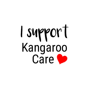 100 Round Stickers/Labels about Kangaroo Care and Kangaroo Care Day (0.75 inch diameter)