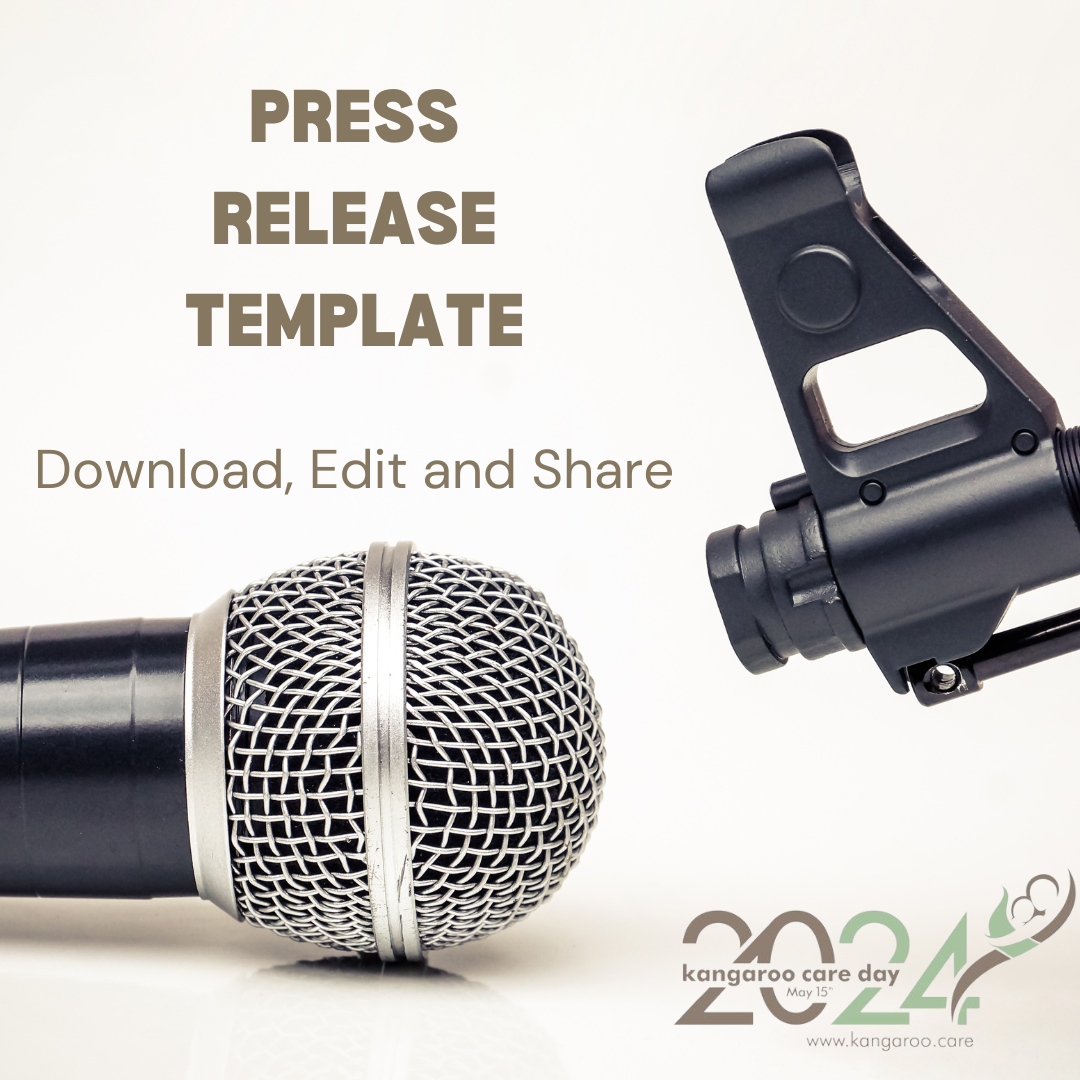 Be featured in your local news!  Template Press Release