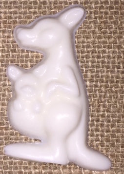 Kangaroo/Joey Shaped Natural Soap - Individually wrapped